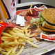 A tray of McDonald’s semi-synthetic digestibles.